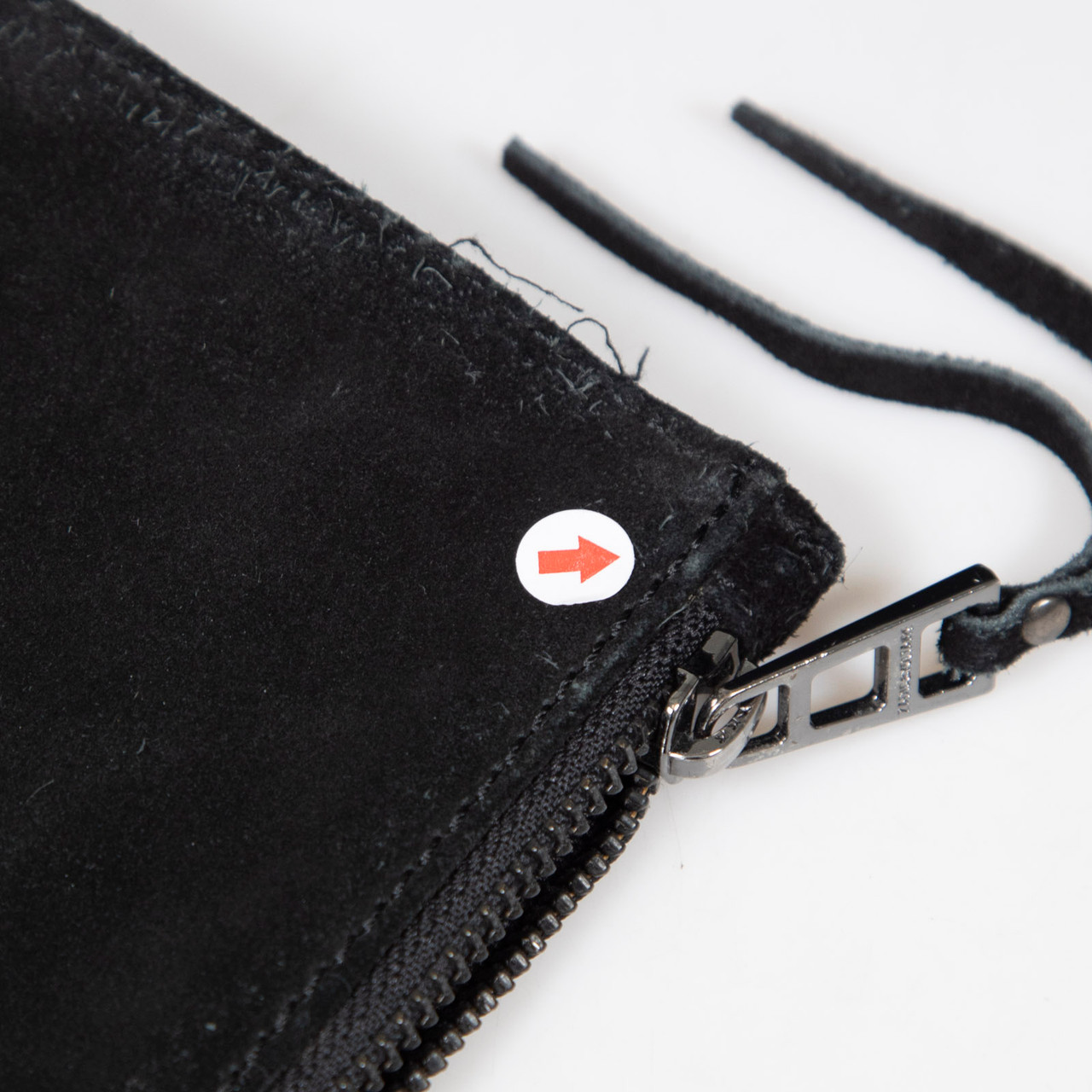 Zadig & Voltaire Black Suede Dottie Gipsy Tote