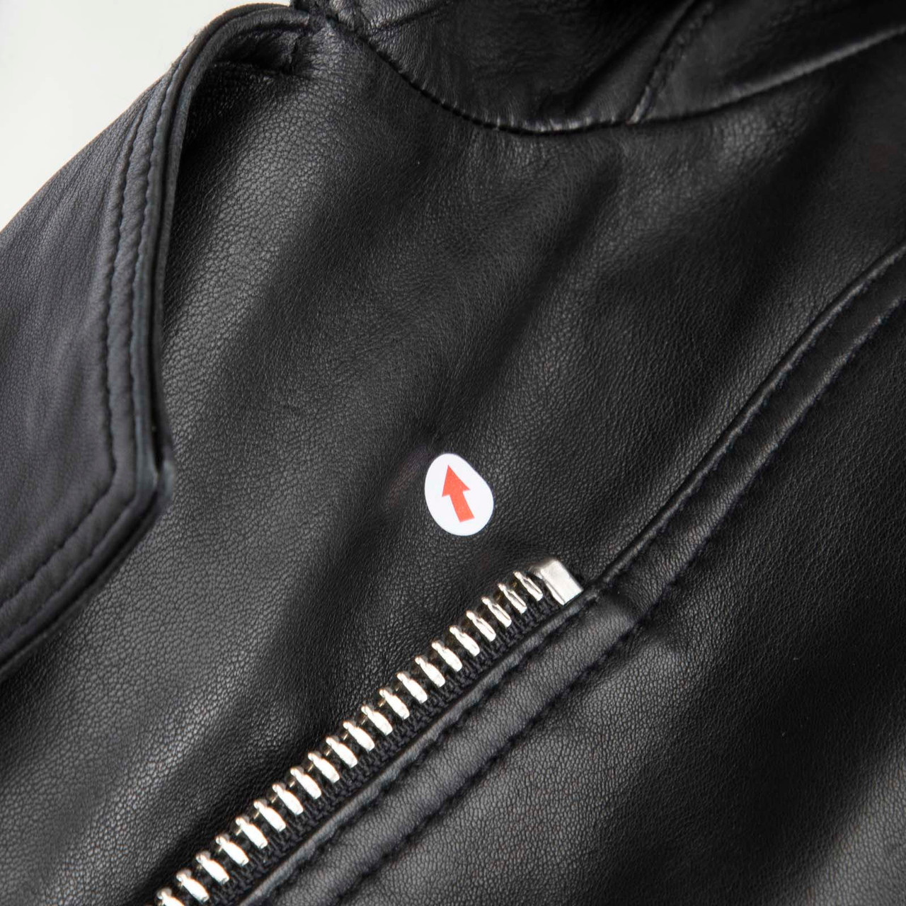 All Saints Black Leather Vela Biker Jacket