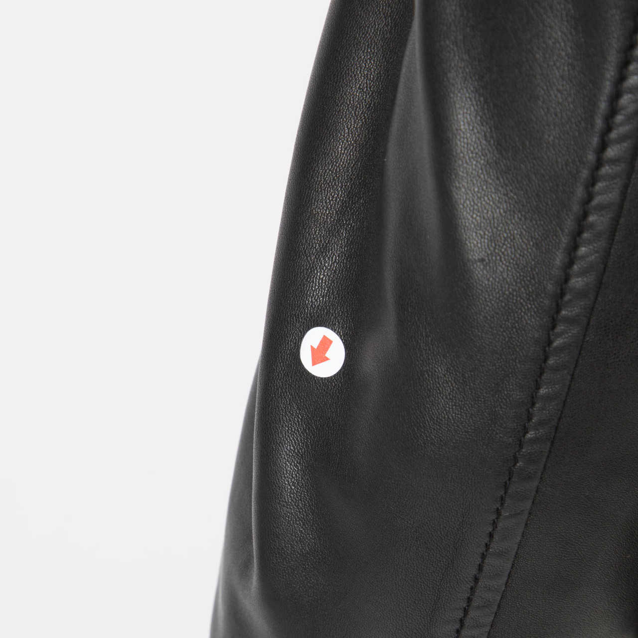 All Saints Black Leather Vela Biker Jacket