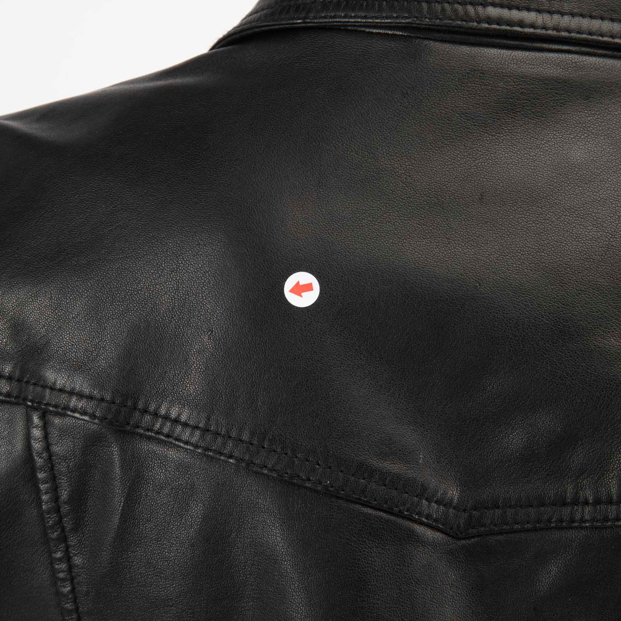 All Saints Black Leather Vela Biker Jacket