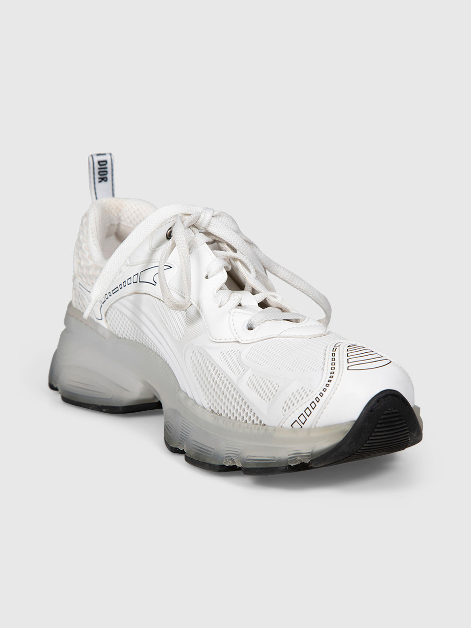 Dior White Vibe Chunky Trainers