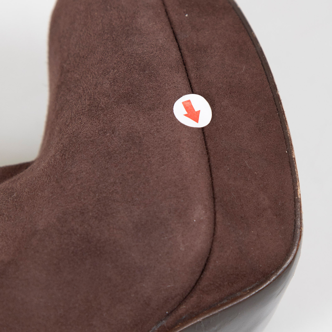 Saint Laurent Brown Suede Jane Ankle Boots