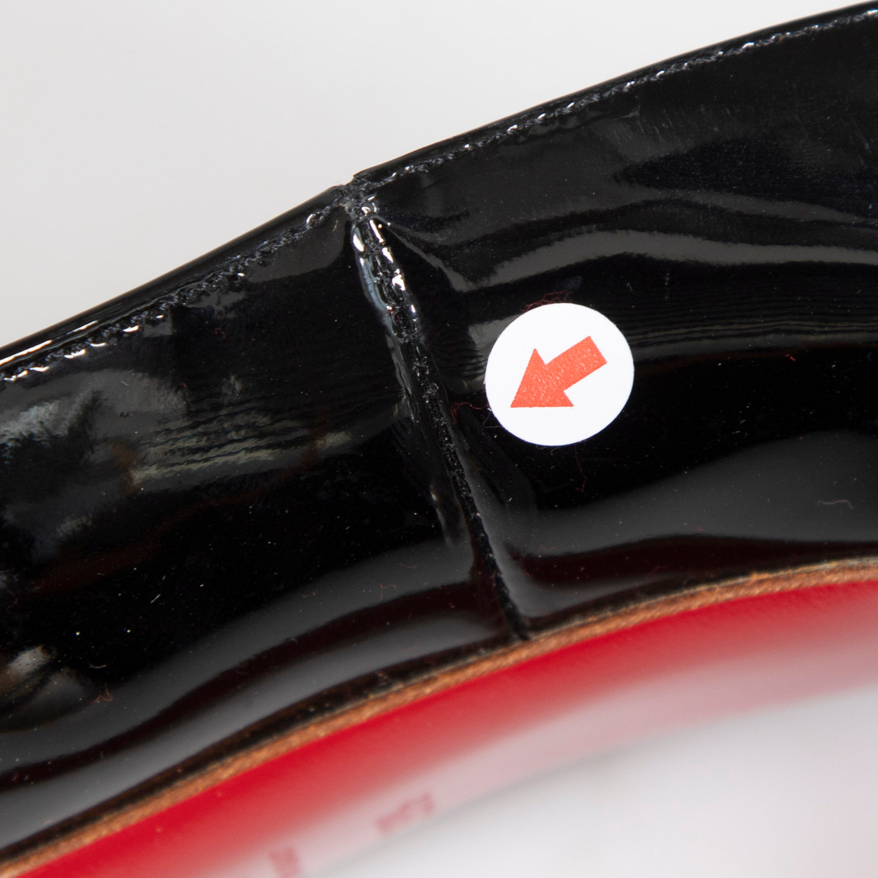Christian Louboutin Black Patent Leather Pumps