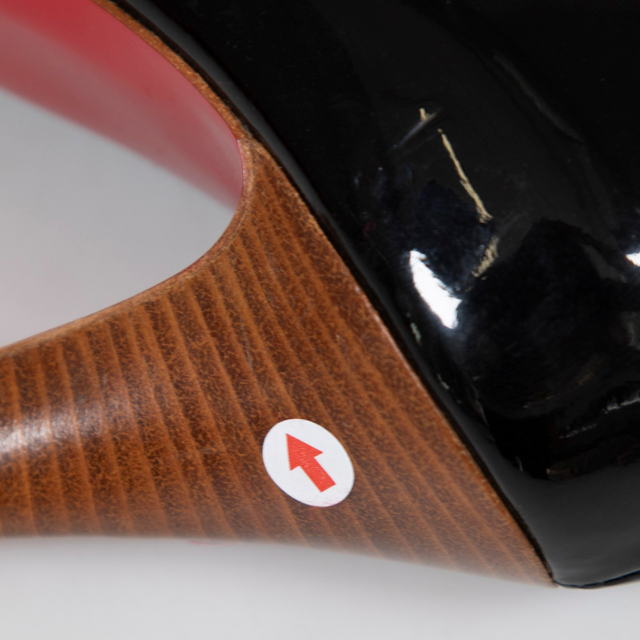 Christian Louboutin Black Patent Leather Pumps