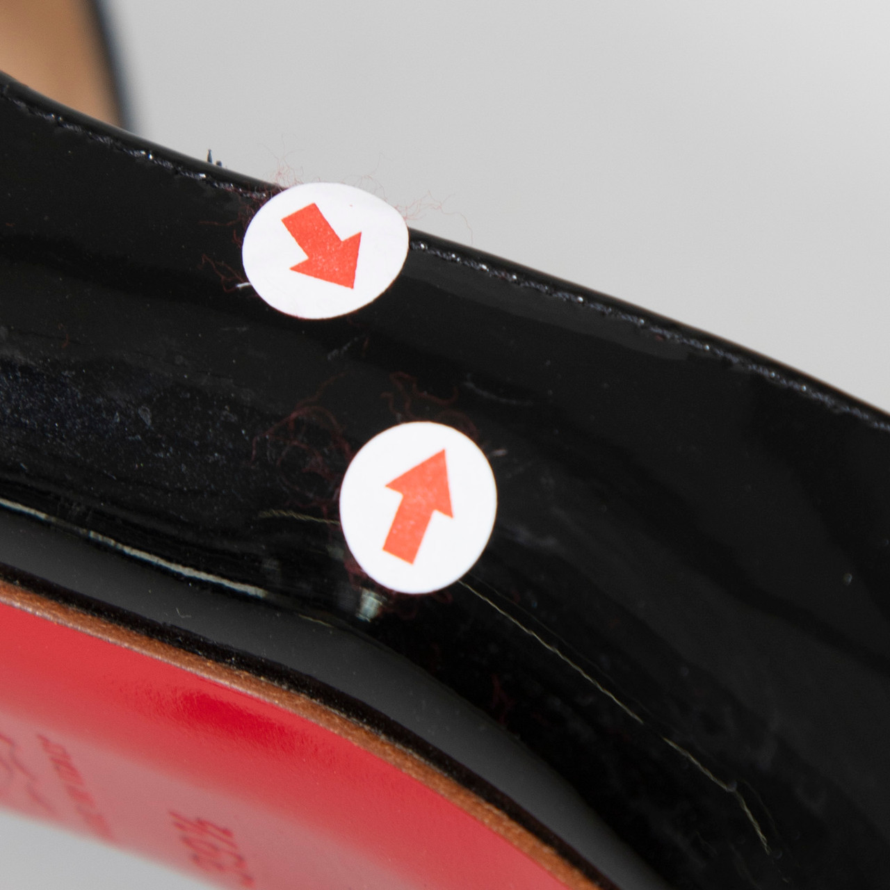 Christian Louboutin Black Patent Leather Pumps