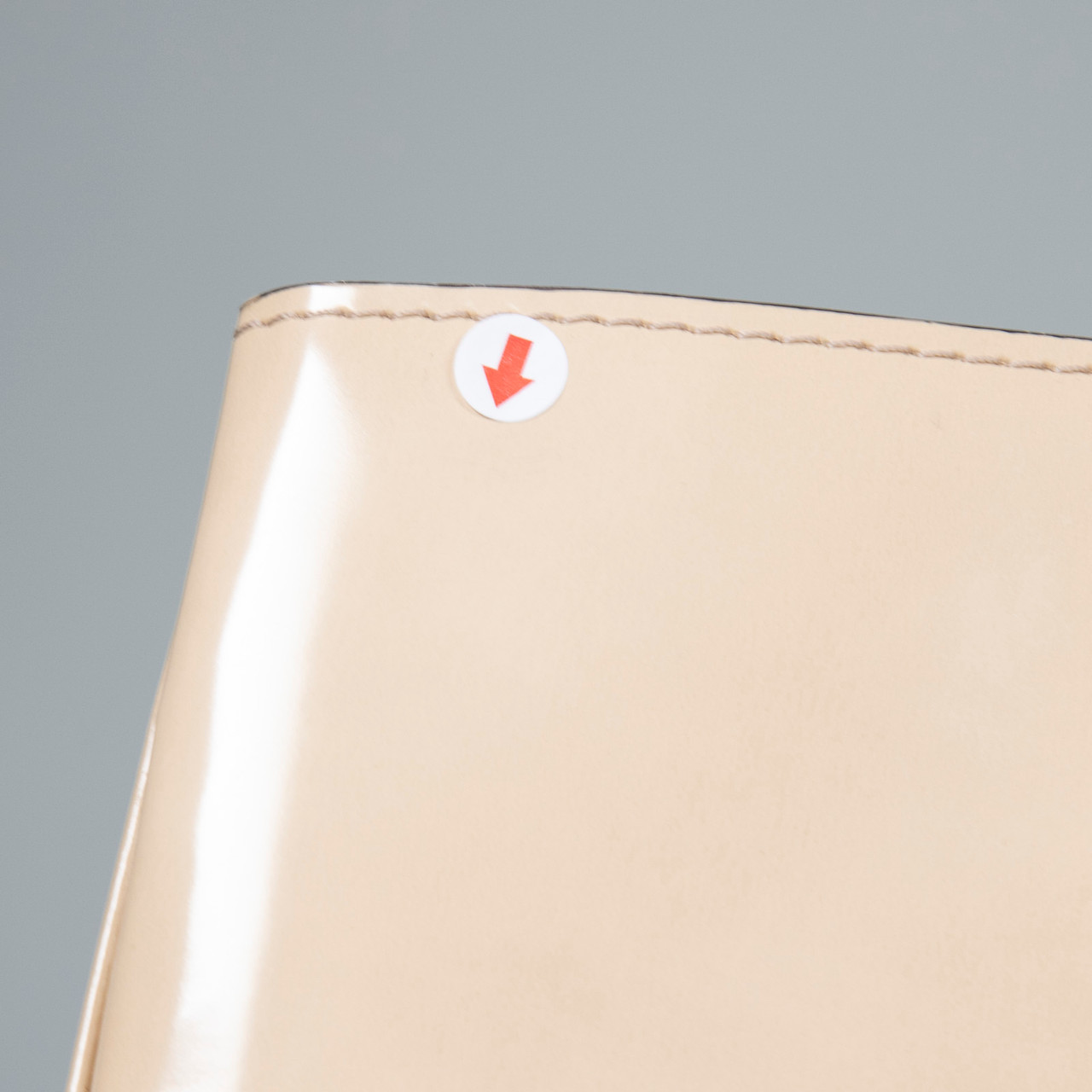 Longchamp Beige Patent Leather Roseau Tote