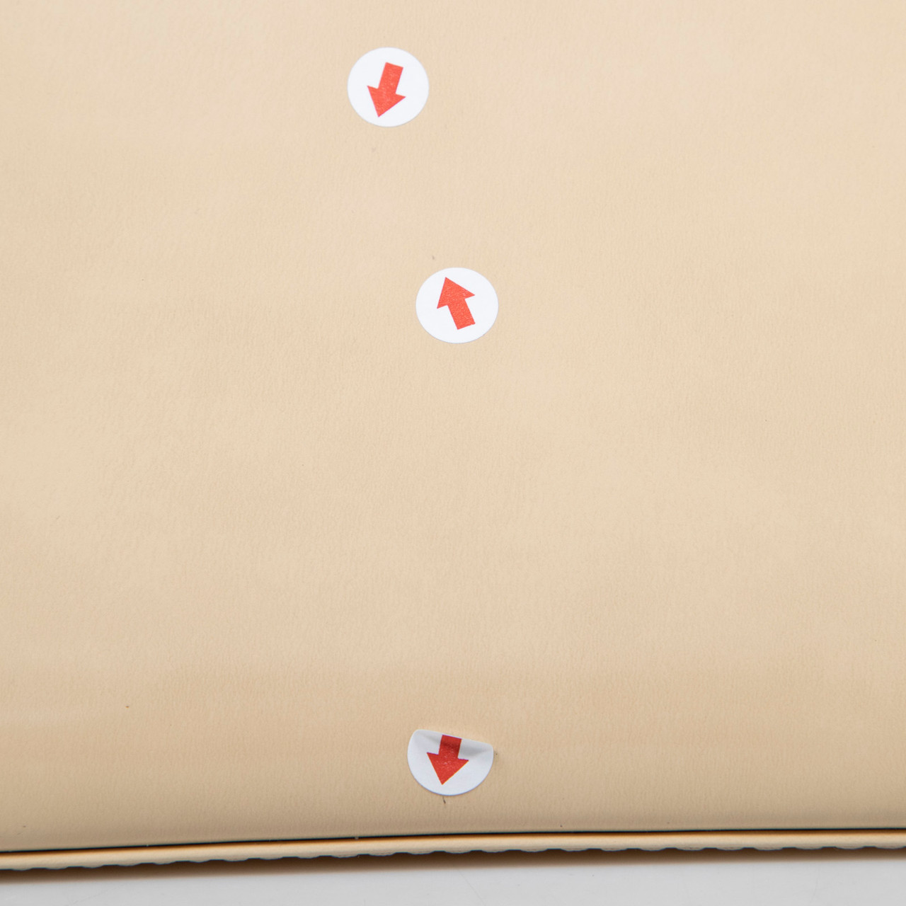 Longchamp Beige Patent Leather Roseau Tote