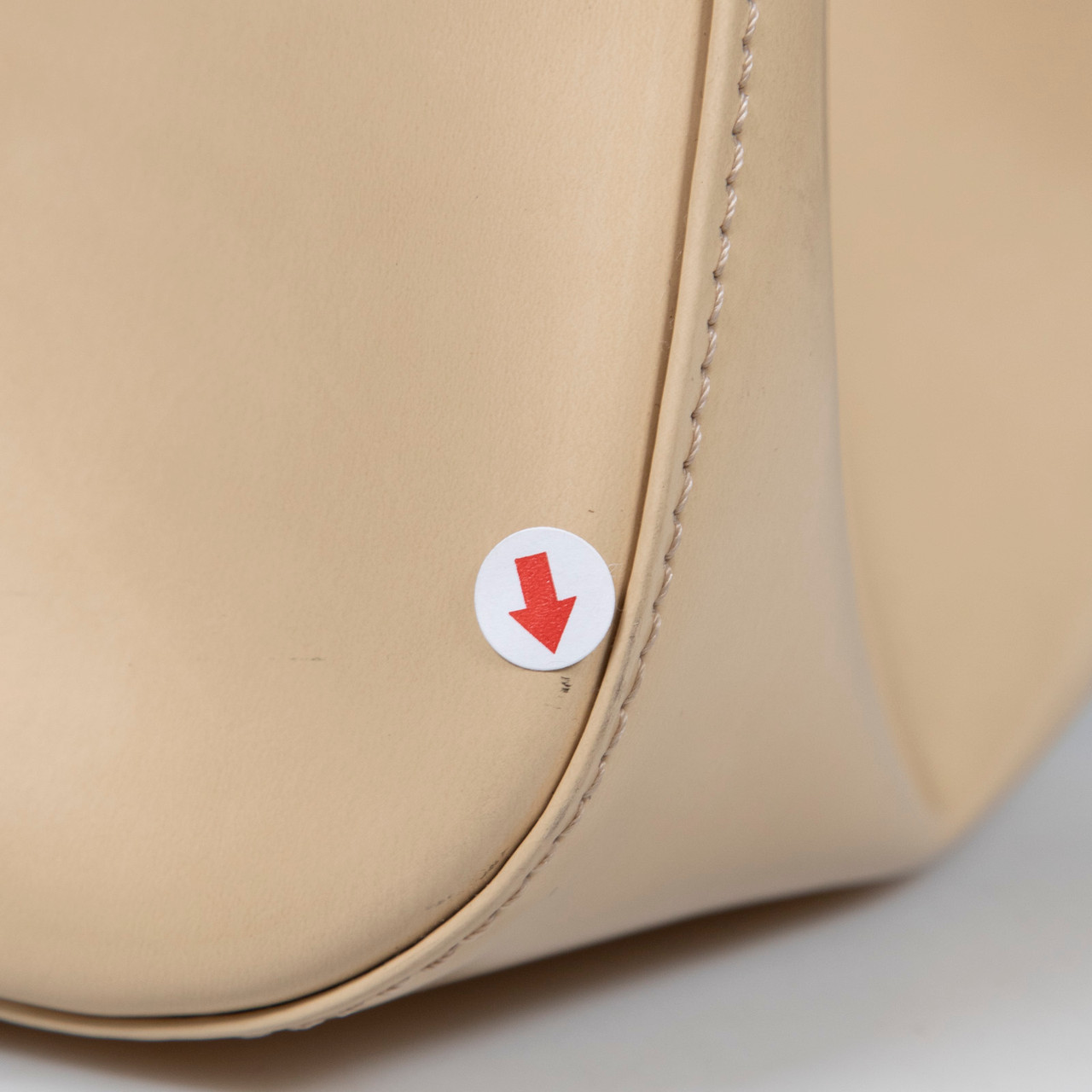 Longchamp Beige Patent Leather Roseau Tote