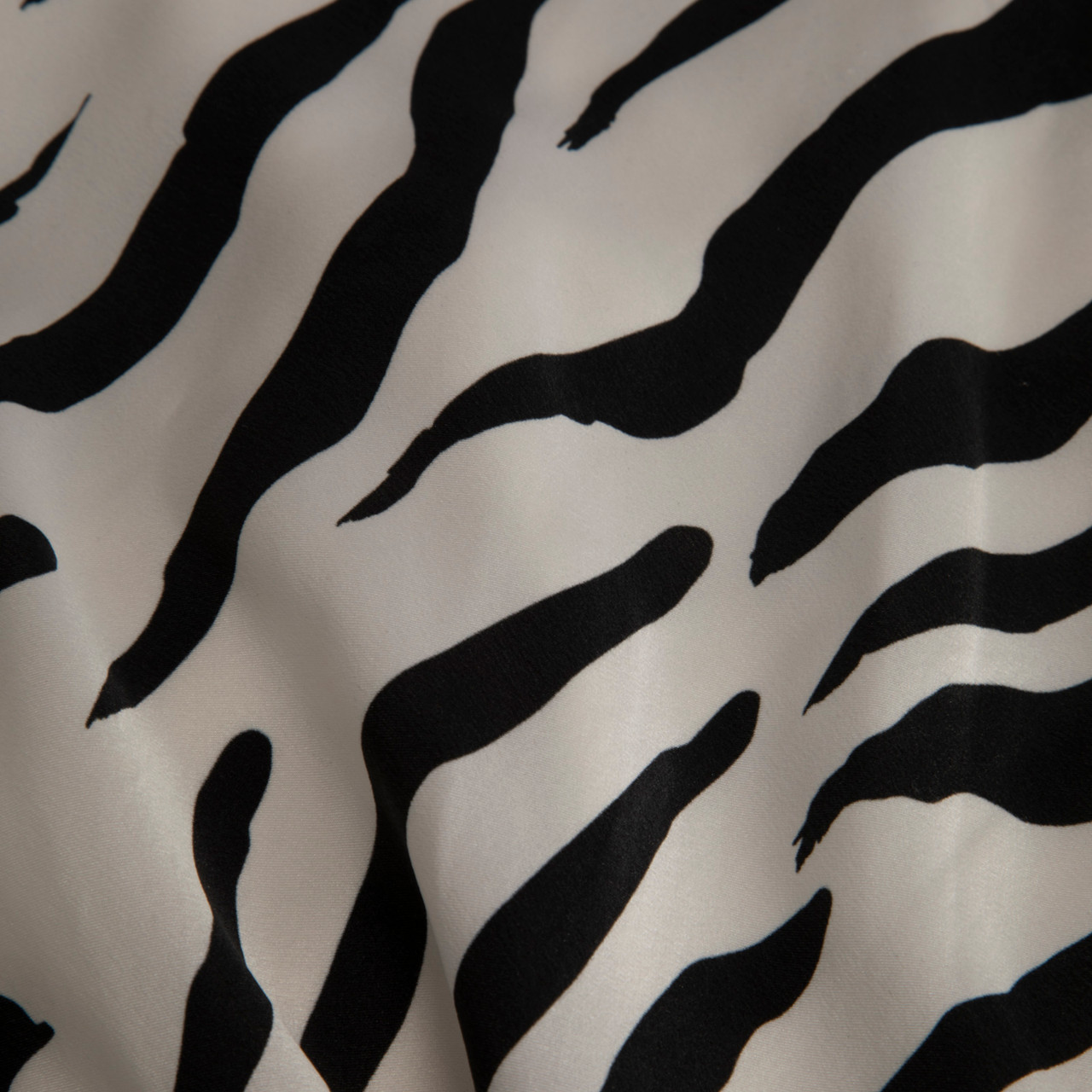 Christopher Esber Zebra Print Silk Dress