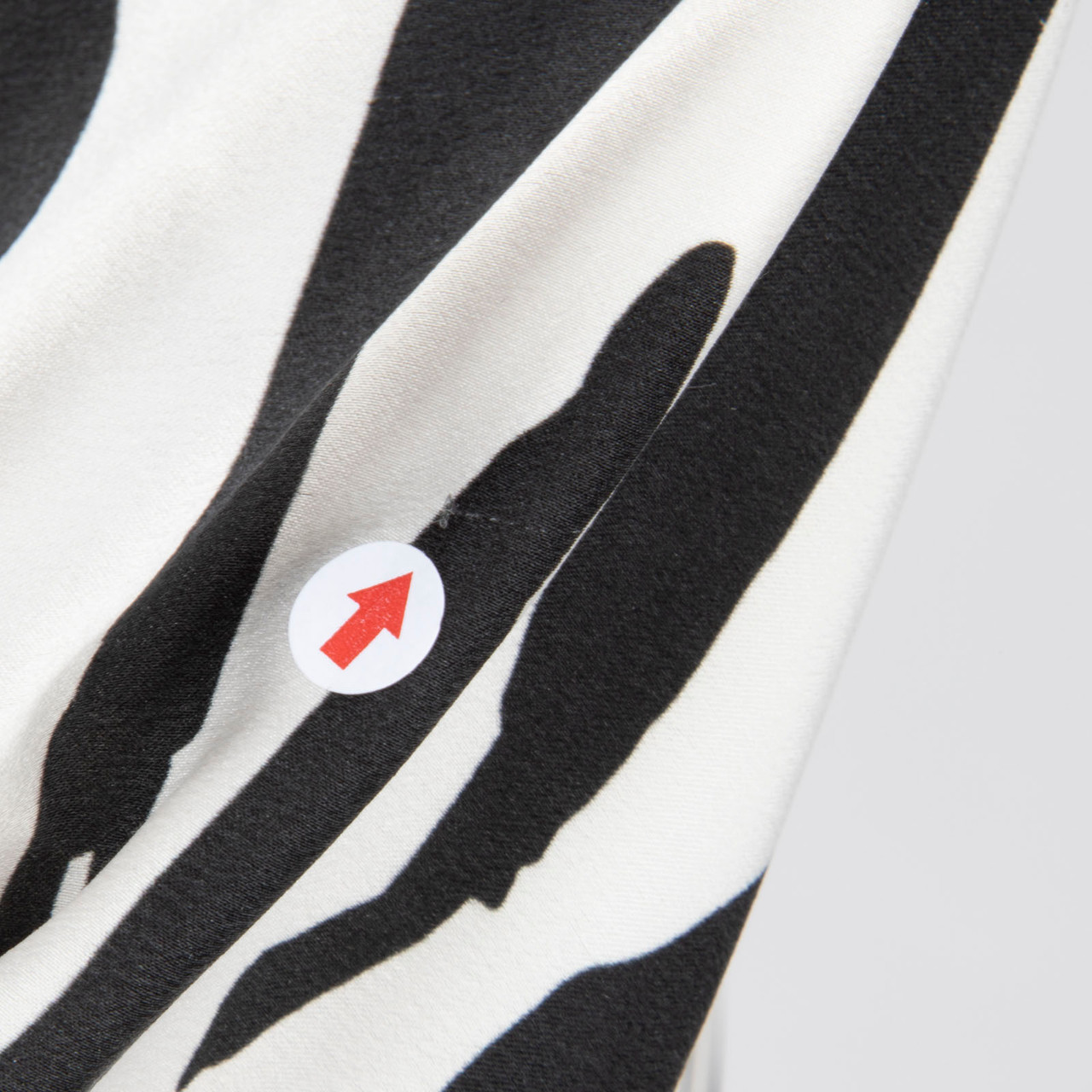 Christopher Esber Zebra Print Silk Dress