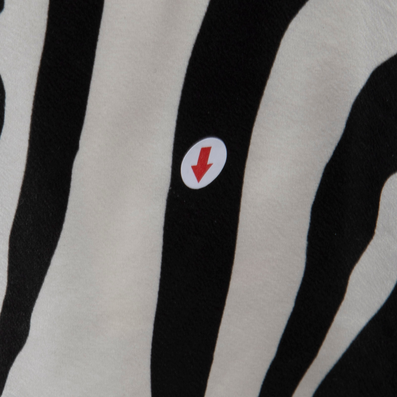 Christopher Esber Zebra Print Silk Midi Dress