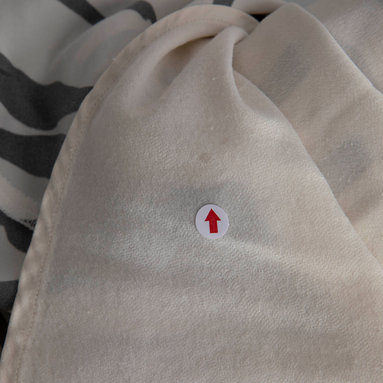 Christopher Esber Zebra Print Silk Midi Dress