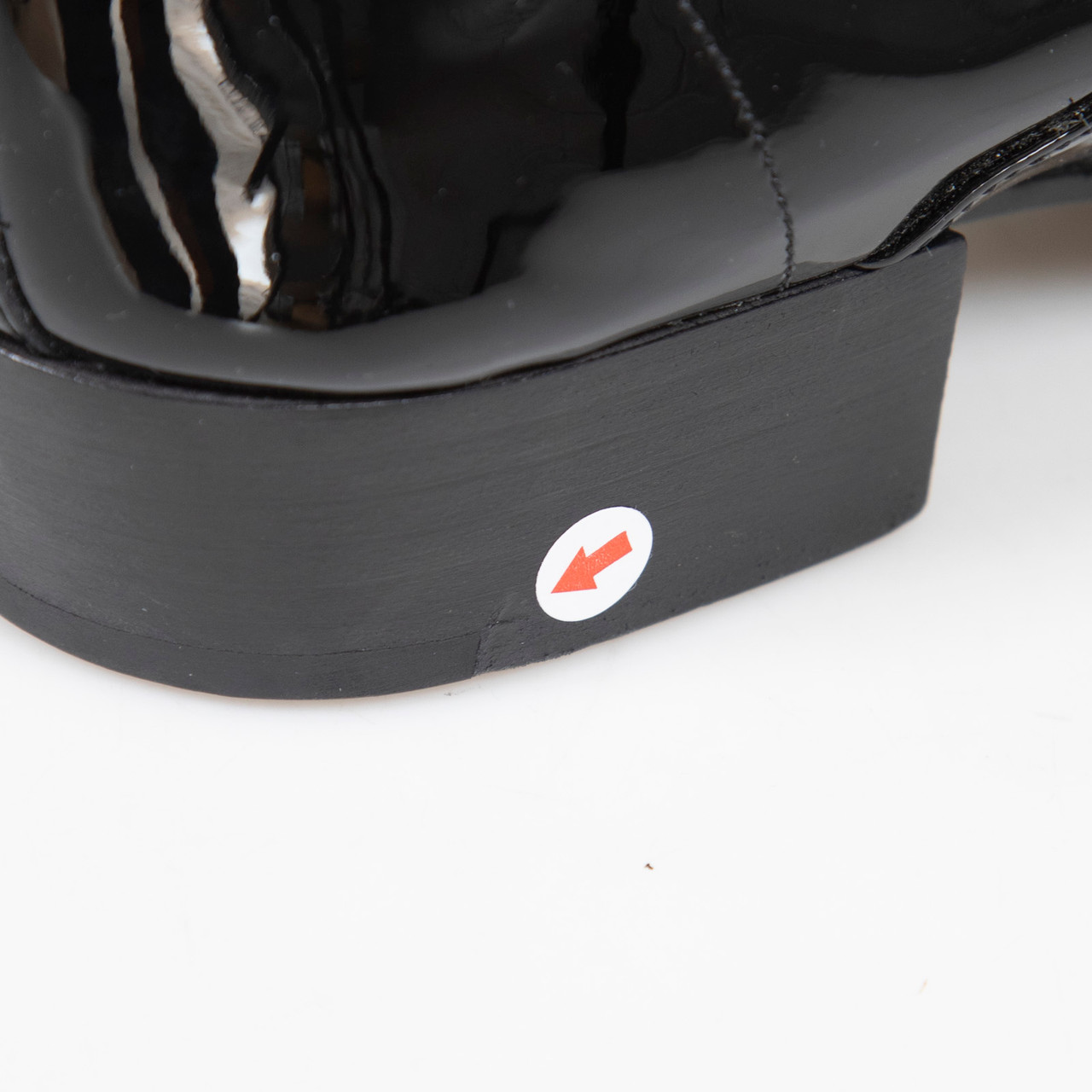 Saint Laurent Black Patent Leather Lace Up Oxfords