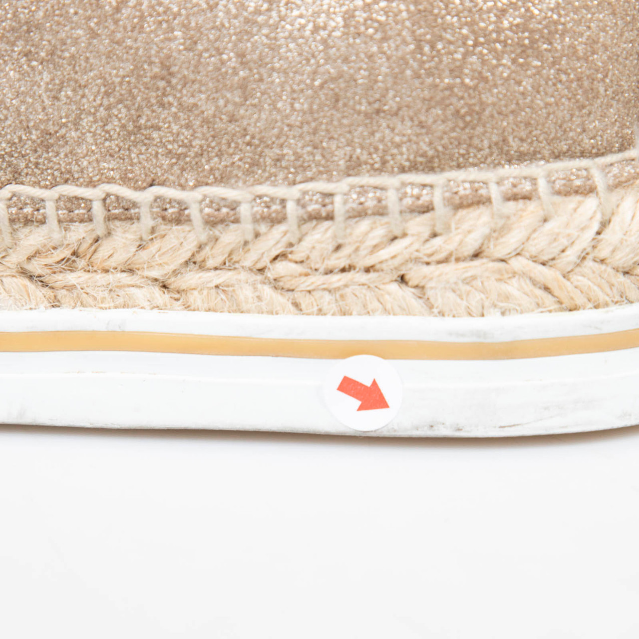 Jimmy Choo Brown Metallic Suede Espadrilles