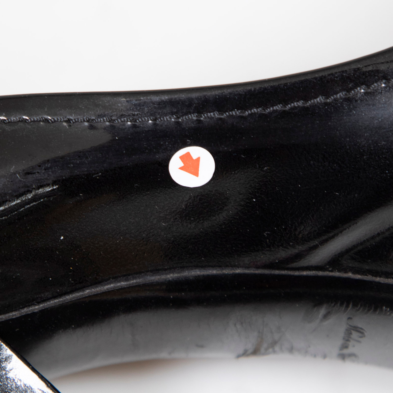 Louis Vuitton Black Patent Platform Heels