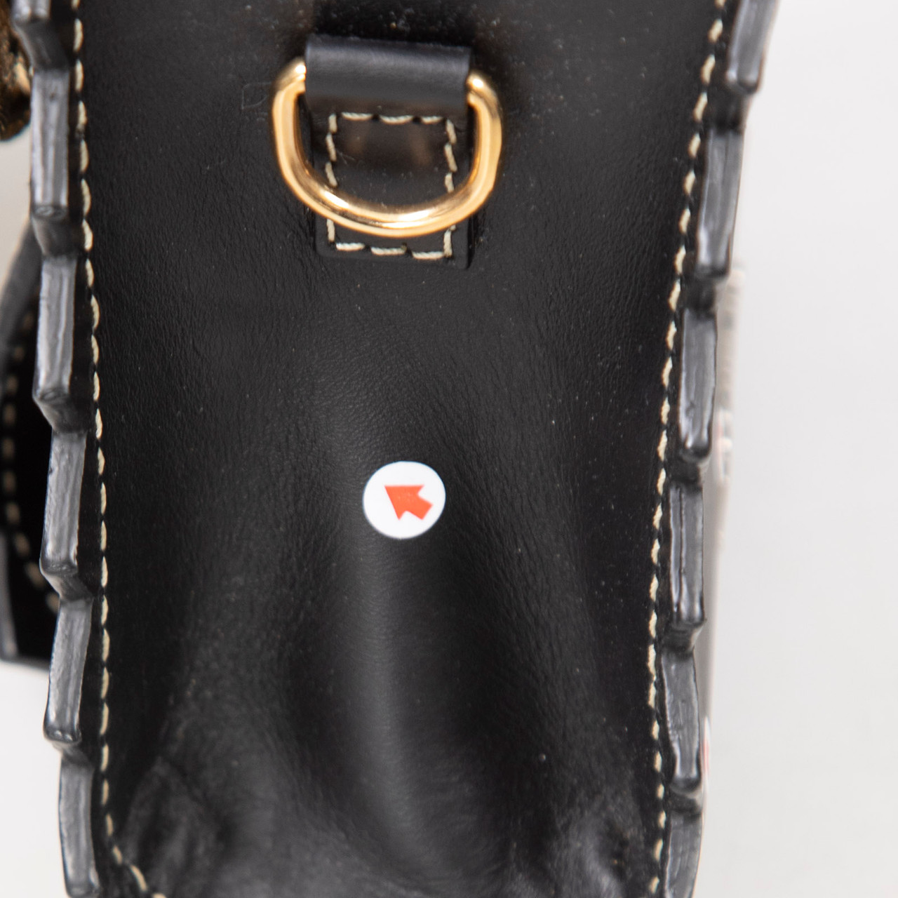 Jacquemus 2017 Black Leather Le Grand Sac Gitan Bag