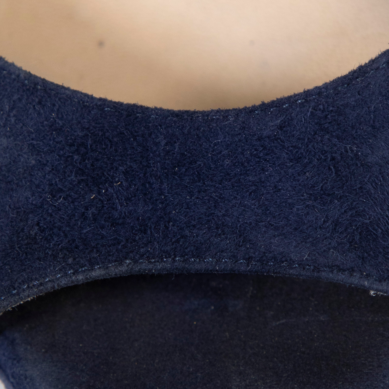 Jimmy Choo Navy Suede Platform Sandals