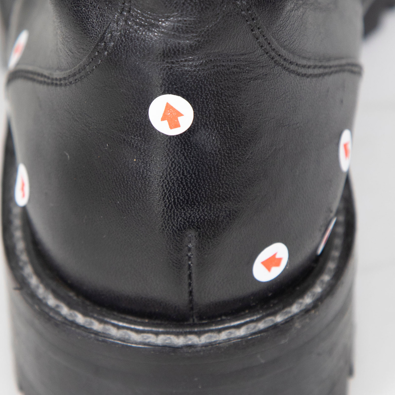 Rene Caovilla Black Embellished Leather Boots