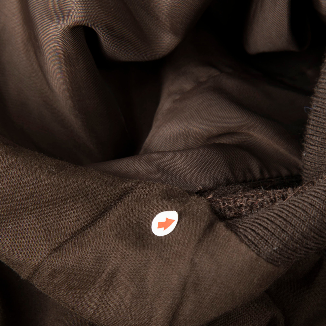 Vince Brown Leather Biker Jacket