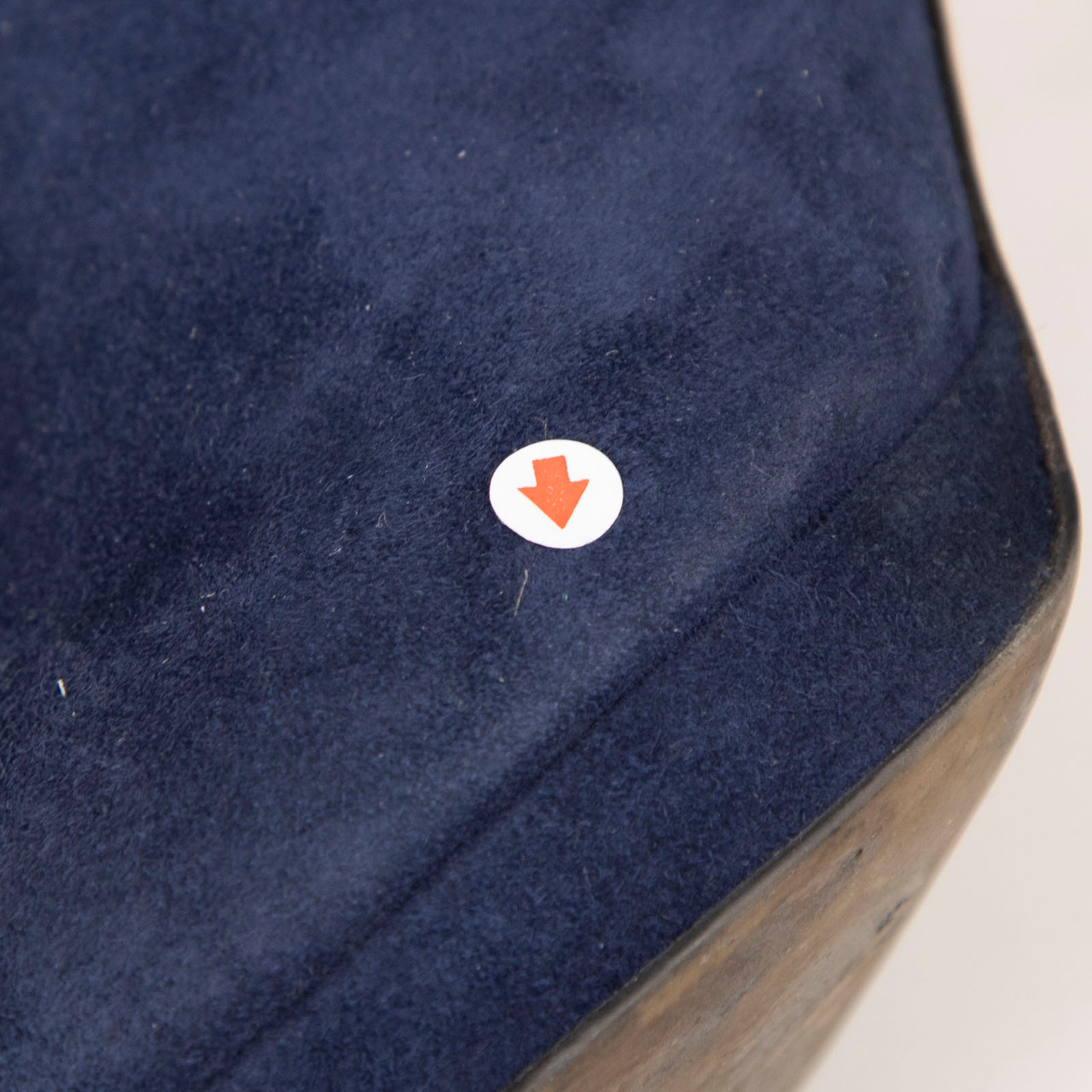 Sergio Rossi Navy Suede High Heeled Boots