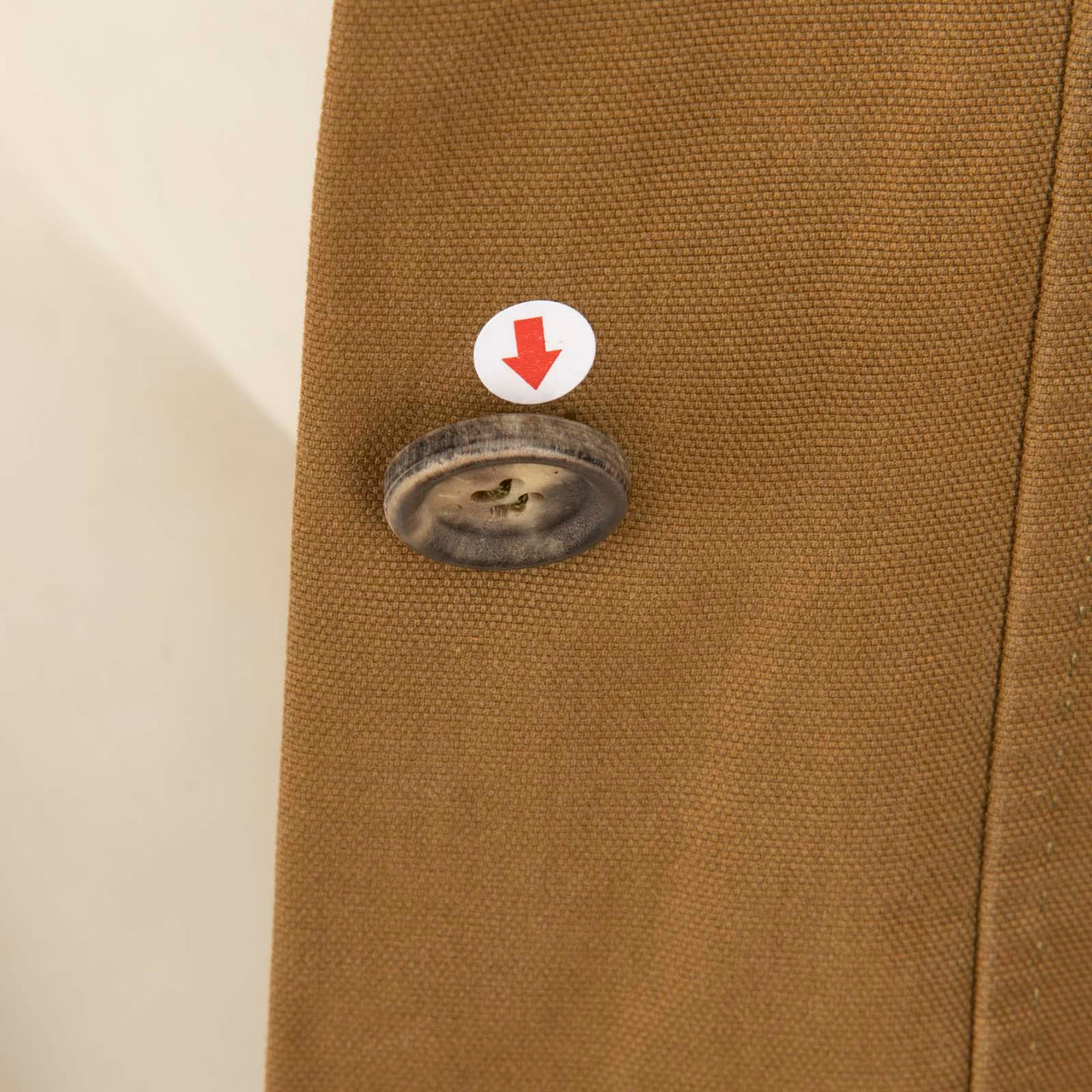 Céline Khaki Single Breast Jacket