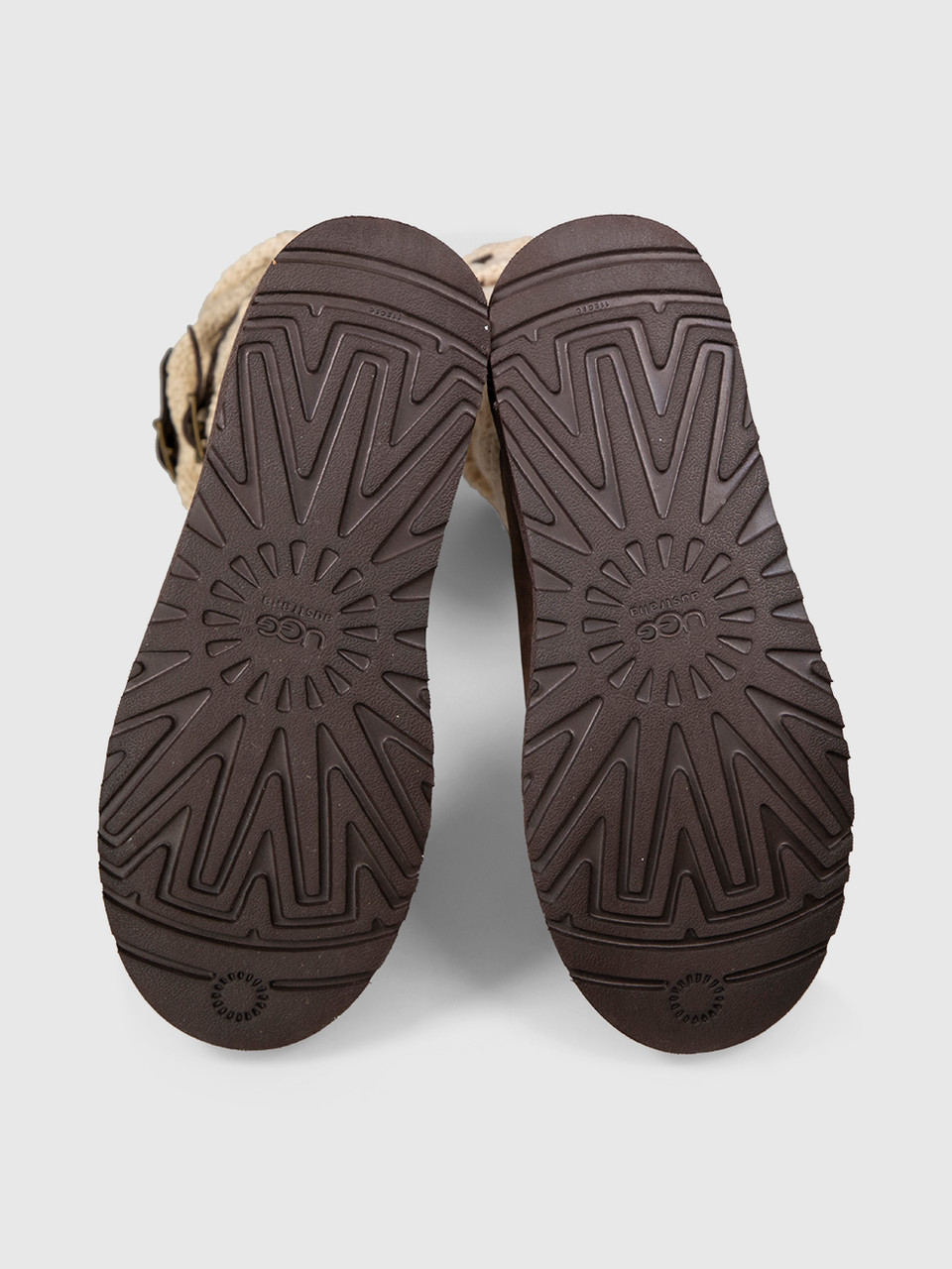 UGG Brown & Beige Suede Cassidee Boots