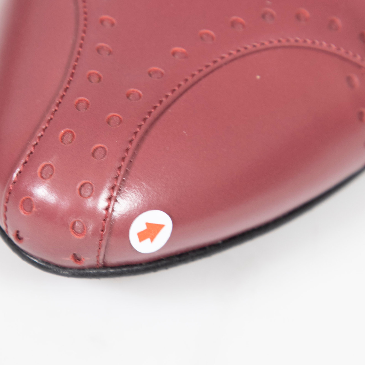 Bottega Veneta Burgundy Leather Slingback Heels