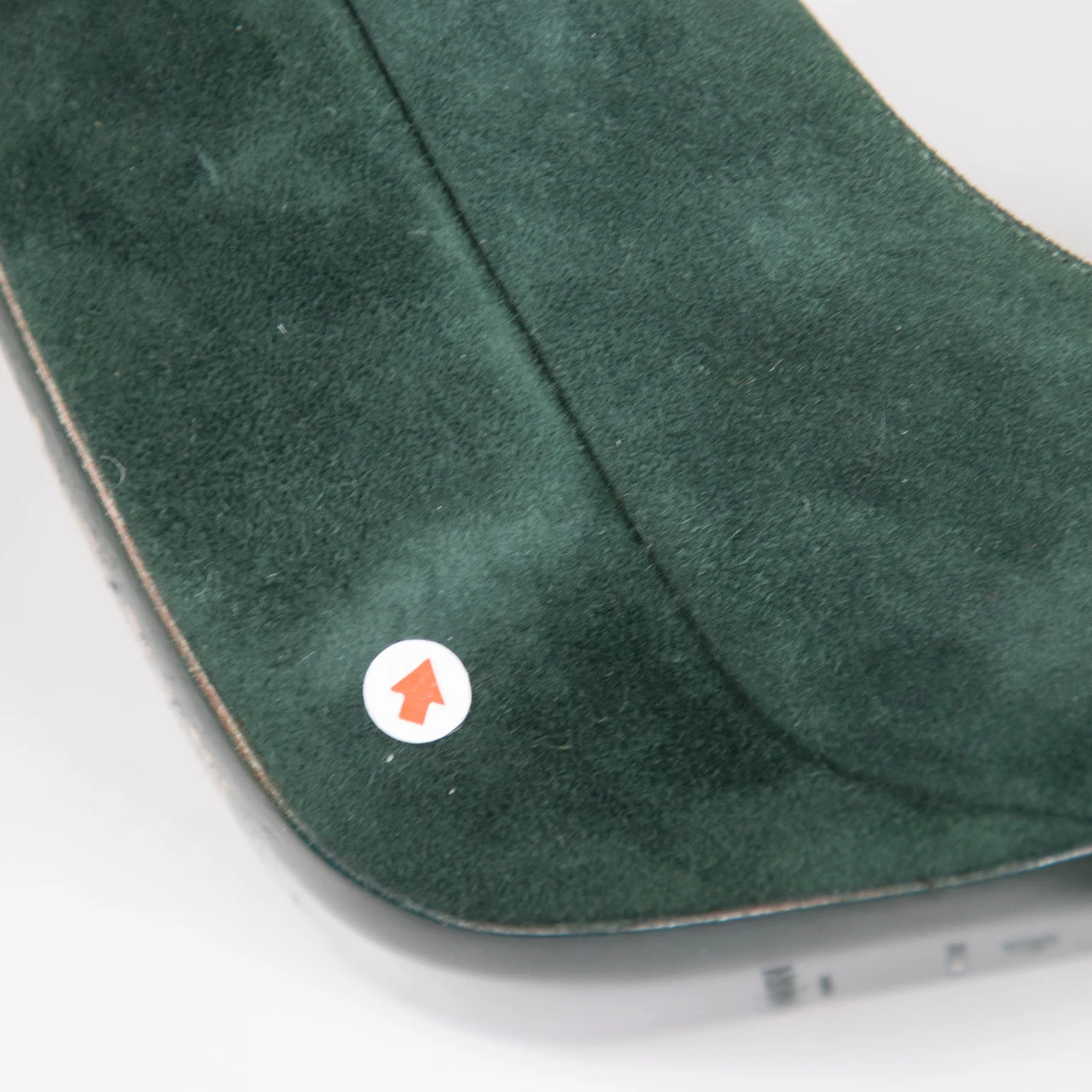 Saint Laurent Green Suede Platform Pumps