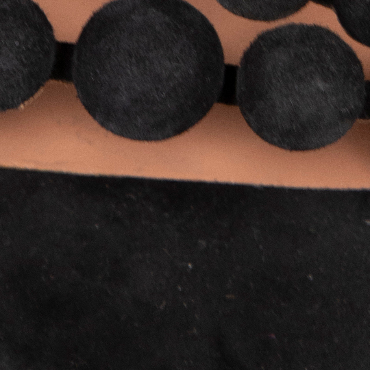 Alaïa Black Suede Bombe Sandals