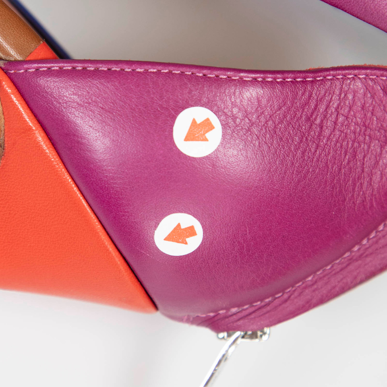 Sergio Rossi Cross Strap Leather Heeled Sandals