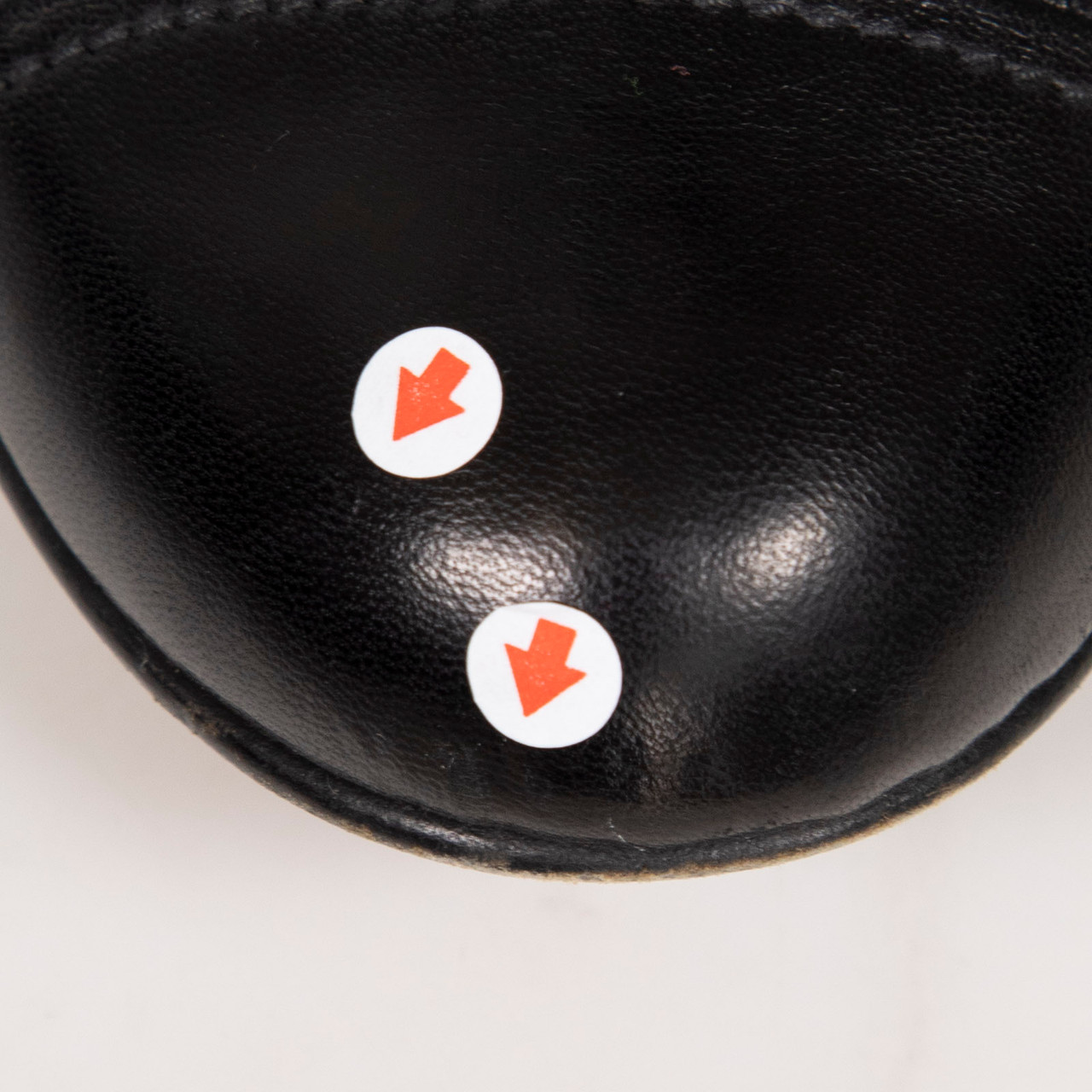 Prada Black Leather Studded Ankle Boots