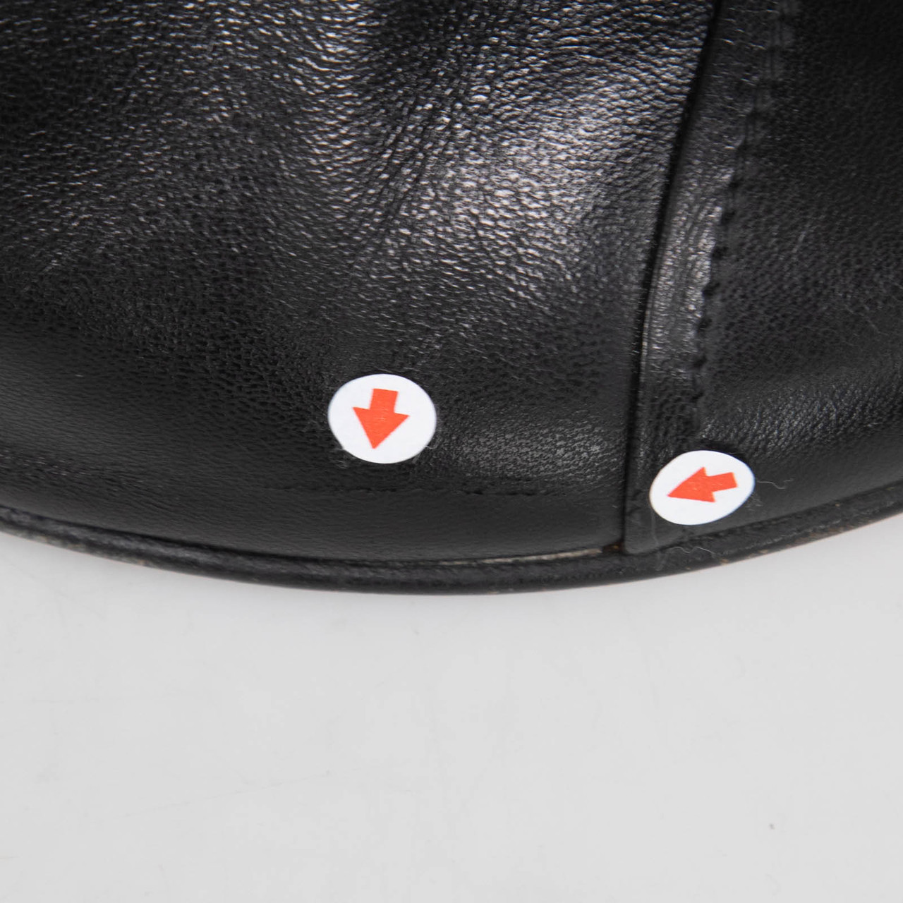 Prada Black Leather Studded Ankle Boots