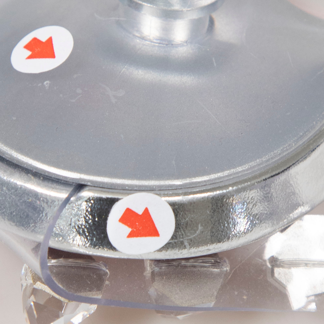 Amina Muaddi Transparent Studded Heeled Sandals