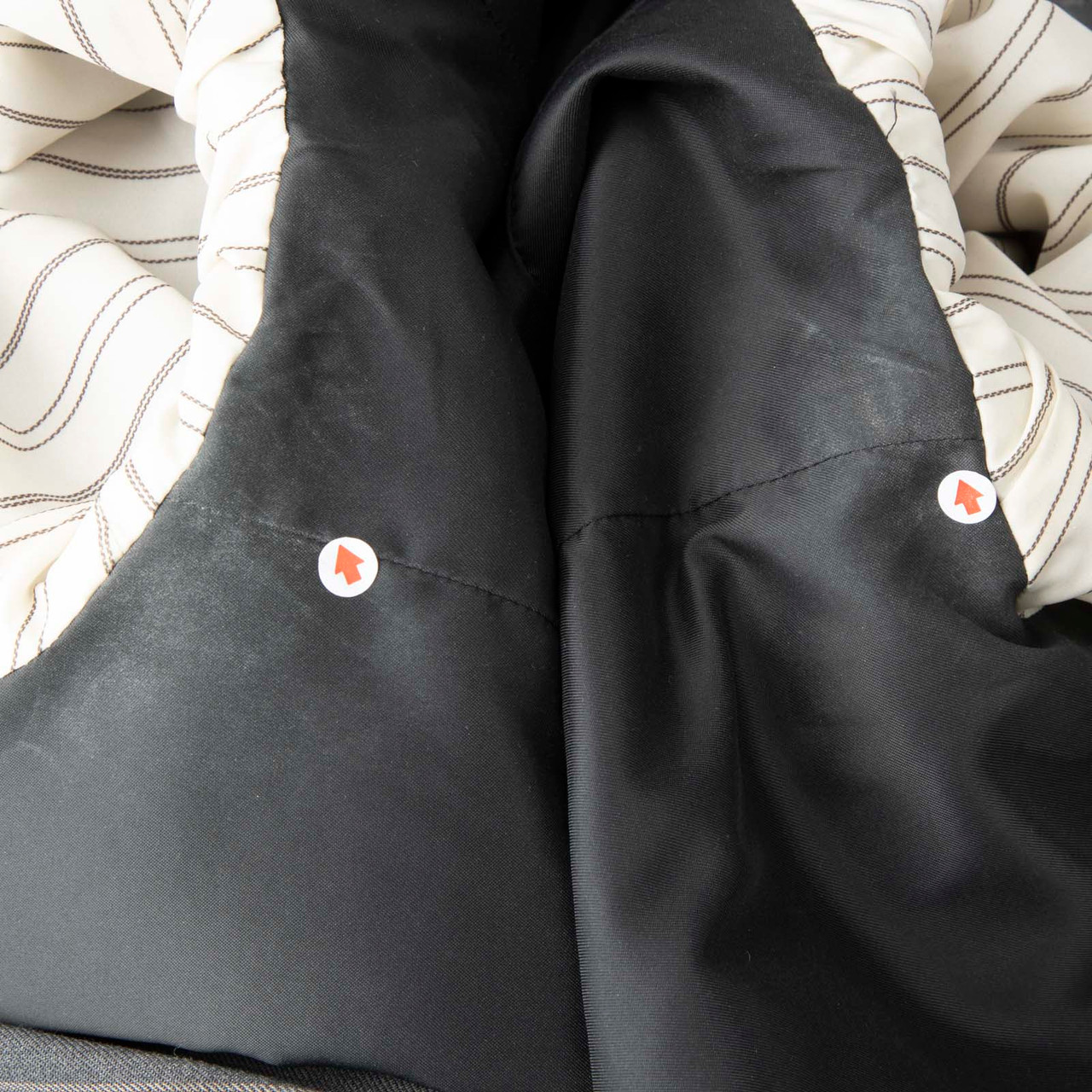 Theory Grey Wool Pinstripe Pattern Blazer