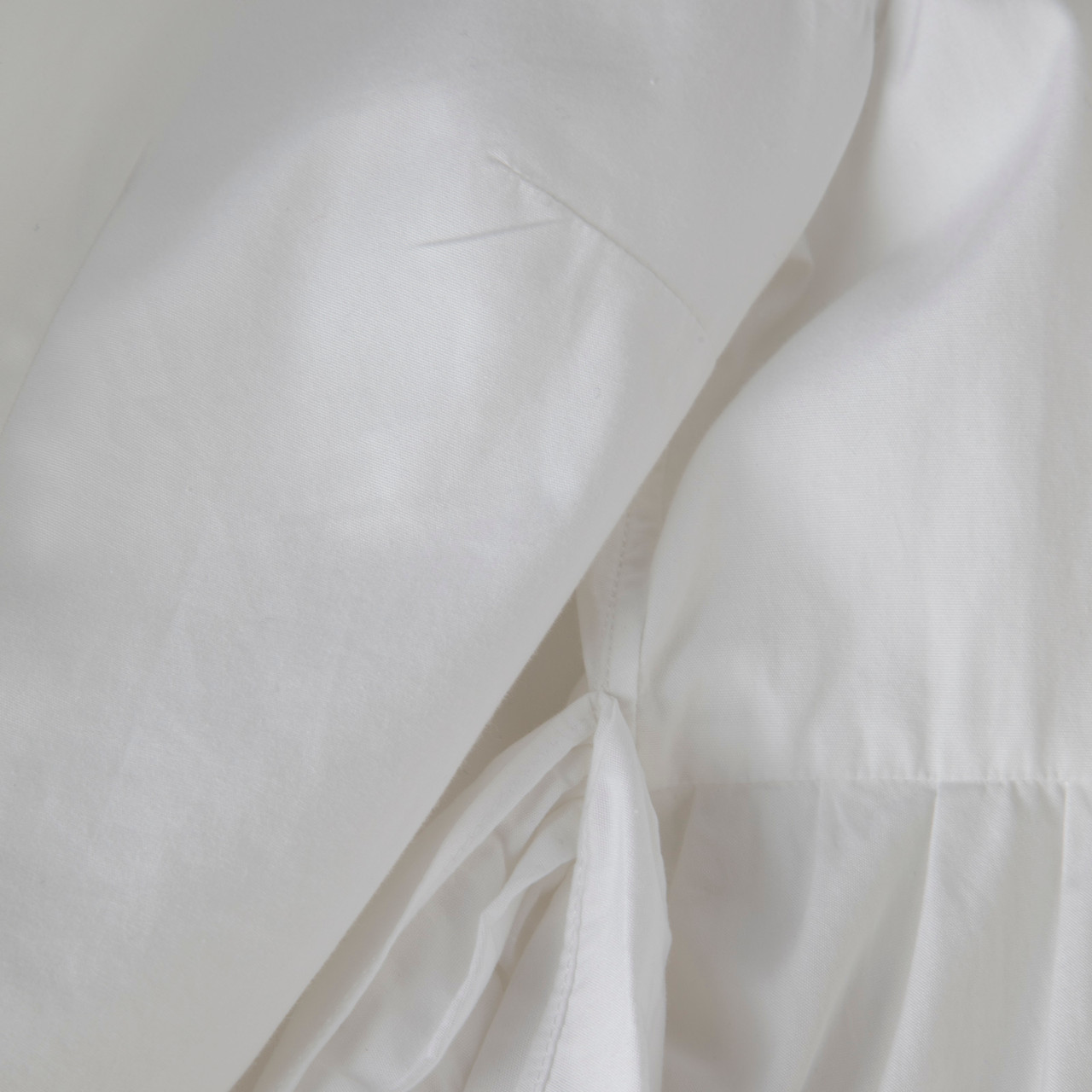 Carolina Herrera White Bow Sleeves Blouse