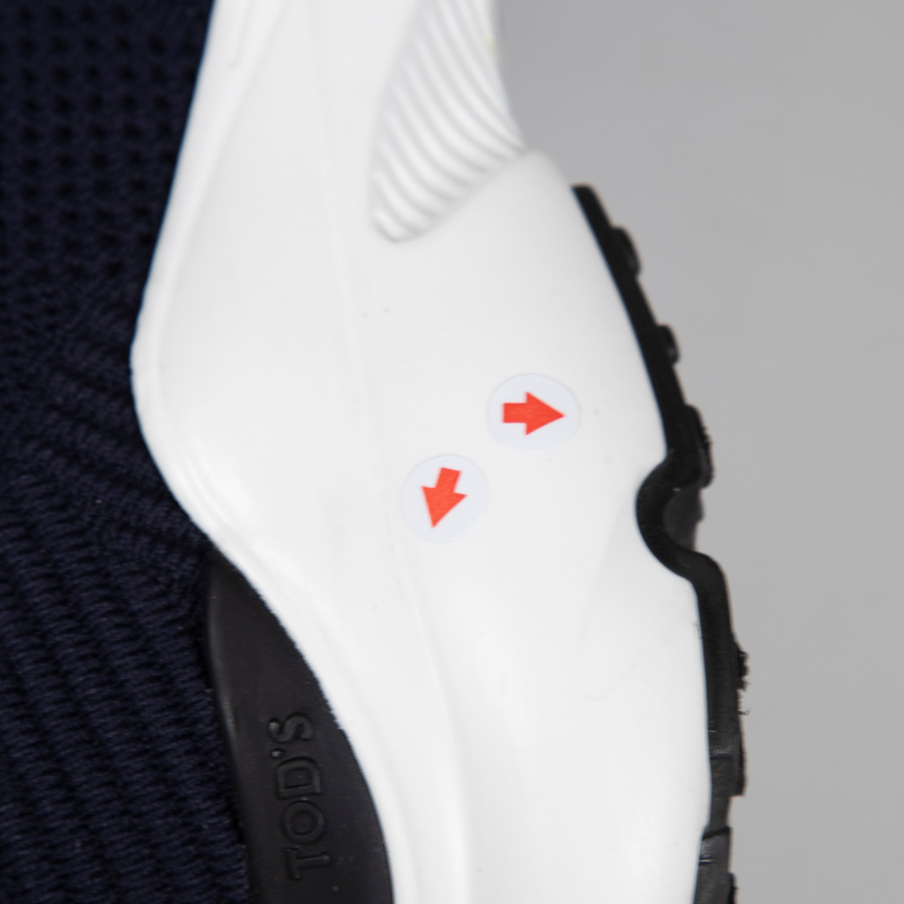 Tod's Navy Kate Slip On Trainers