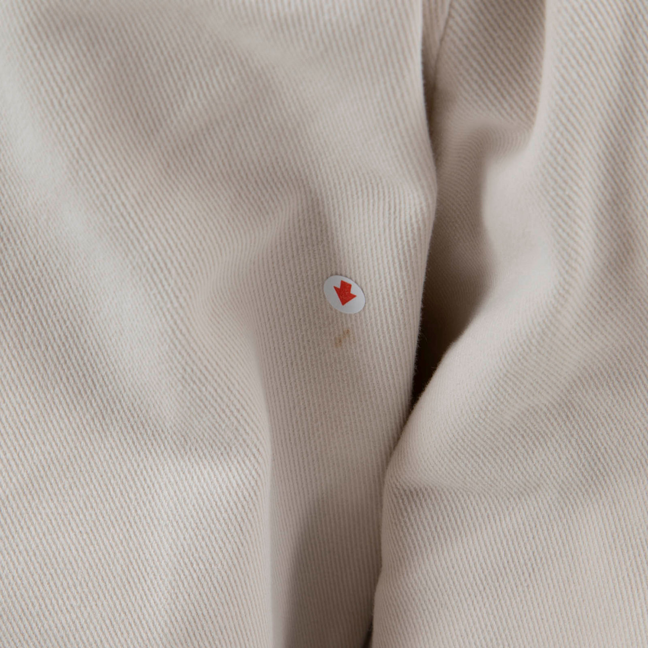 Loro Piana Ecru Mid Rise Slim Trousers