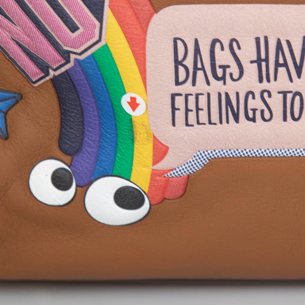 Anya Hindmarch Ebury Featherweight Sticker Tote Bag