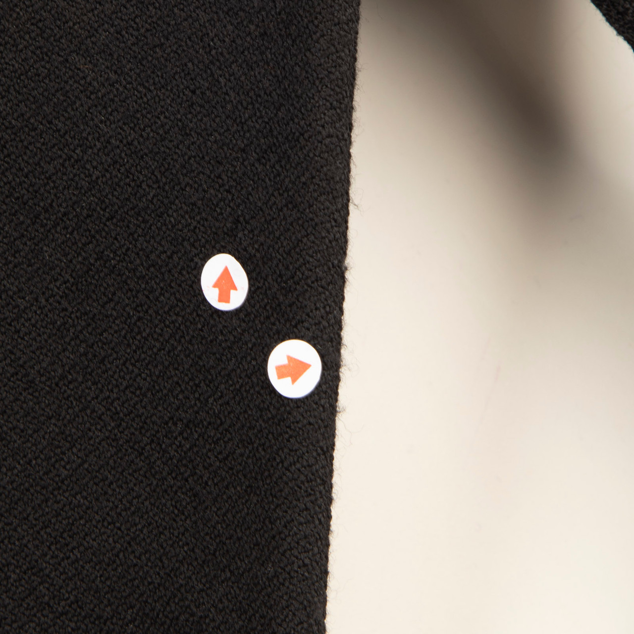 Maje Black Double Breasted Collared Jacket