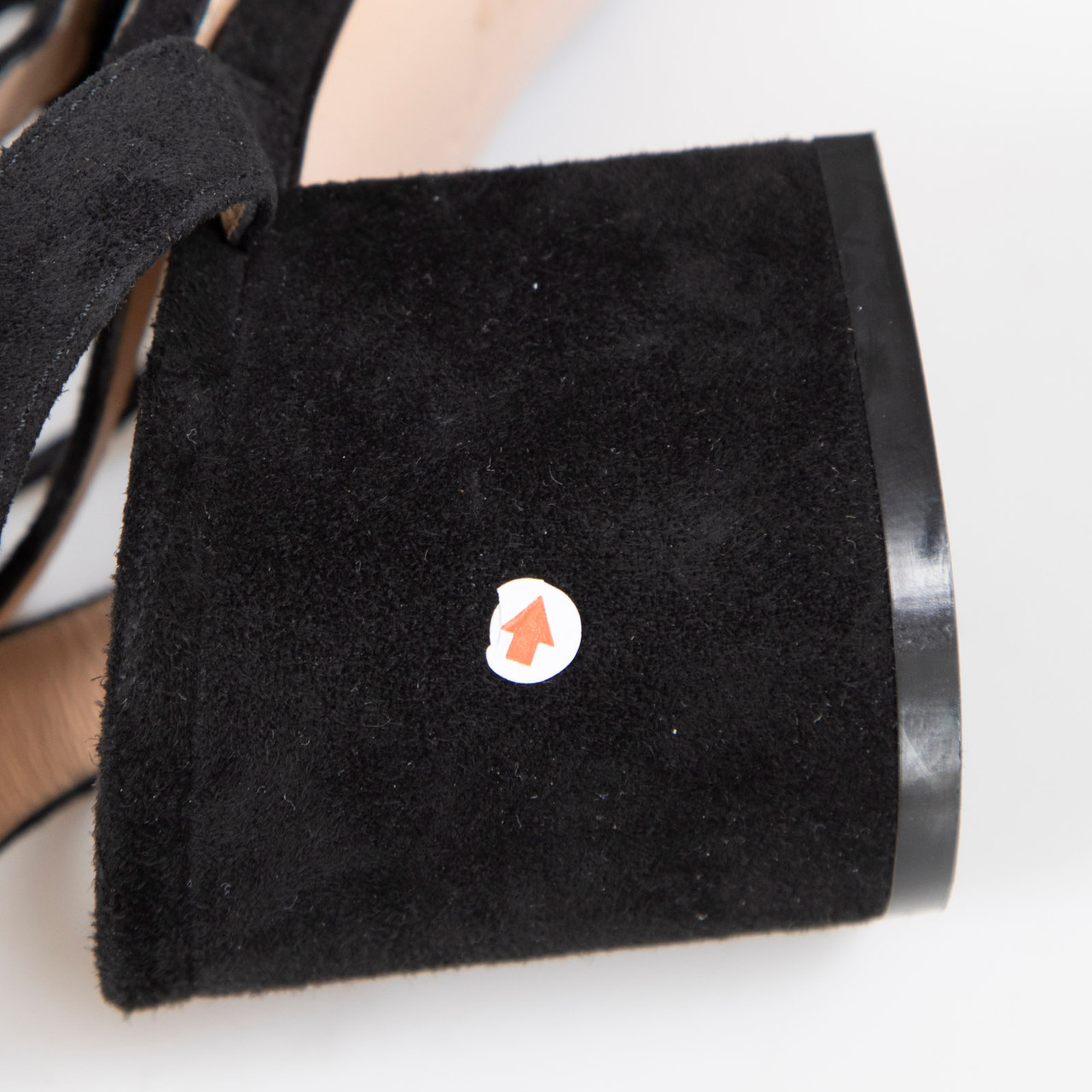 Gianvito Rossi Black Suede Netley Mews Sandals