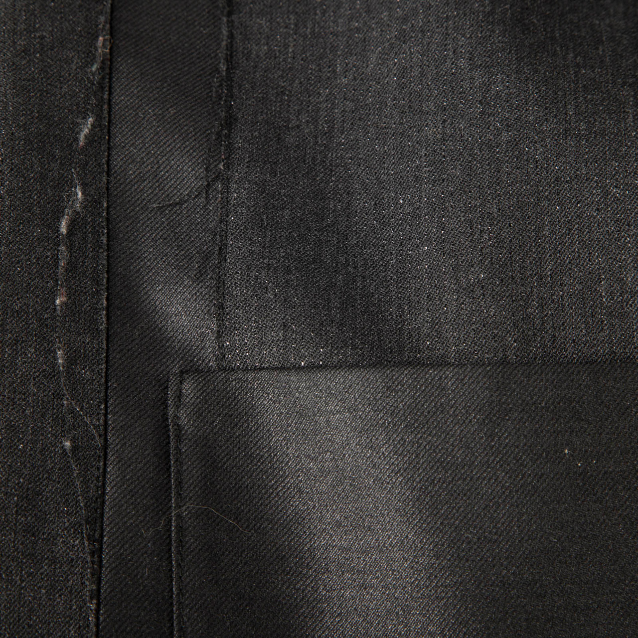 Zadig & Voltaire Black Metallic Zip Up Jacket