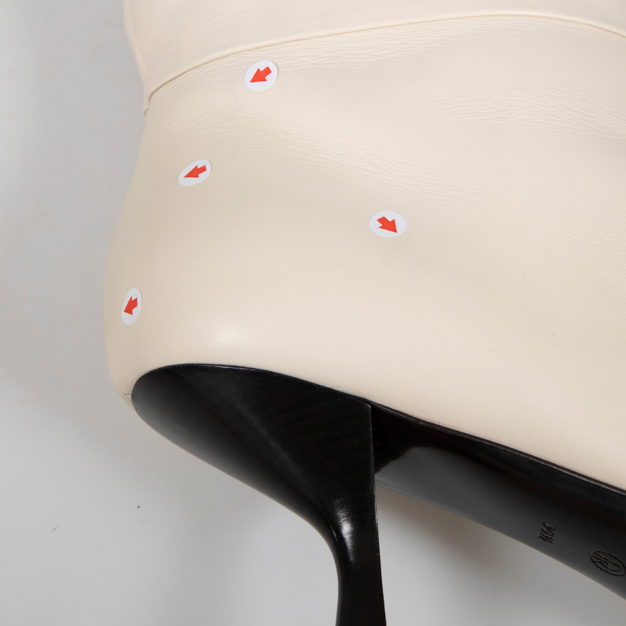 The Row Cream Bourgeoisie Over the Knee Boots