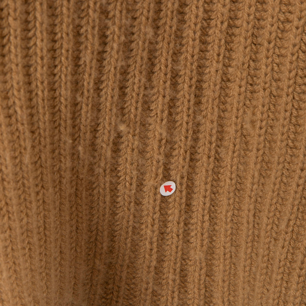 Madeleine Thompson Brown Knitted Poncho