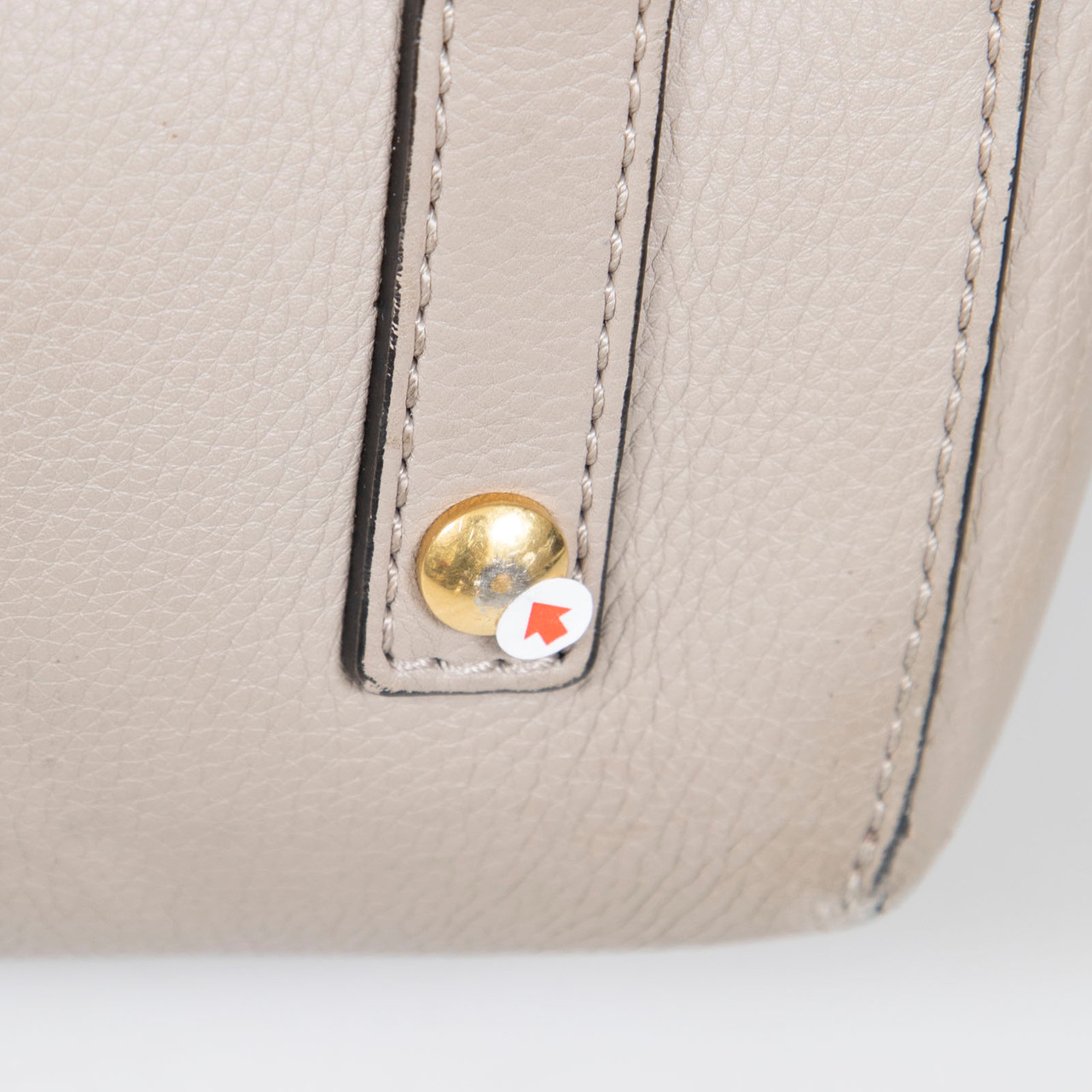 Burberry Grey Leather The Belt Bag