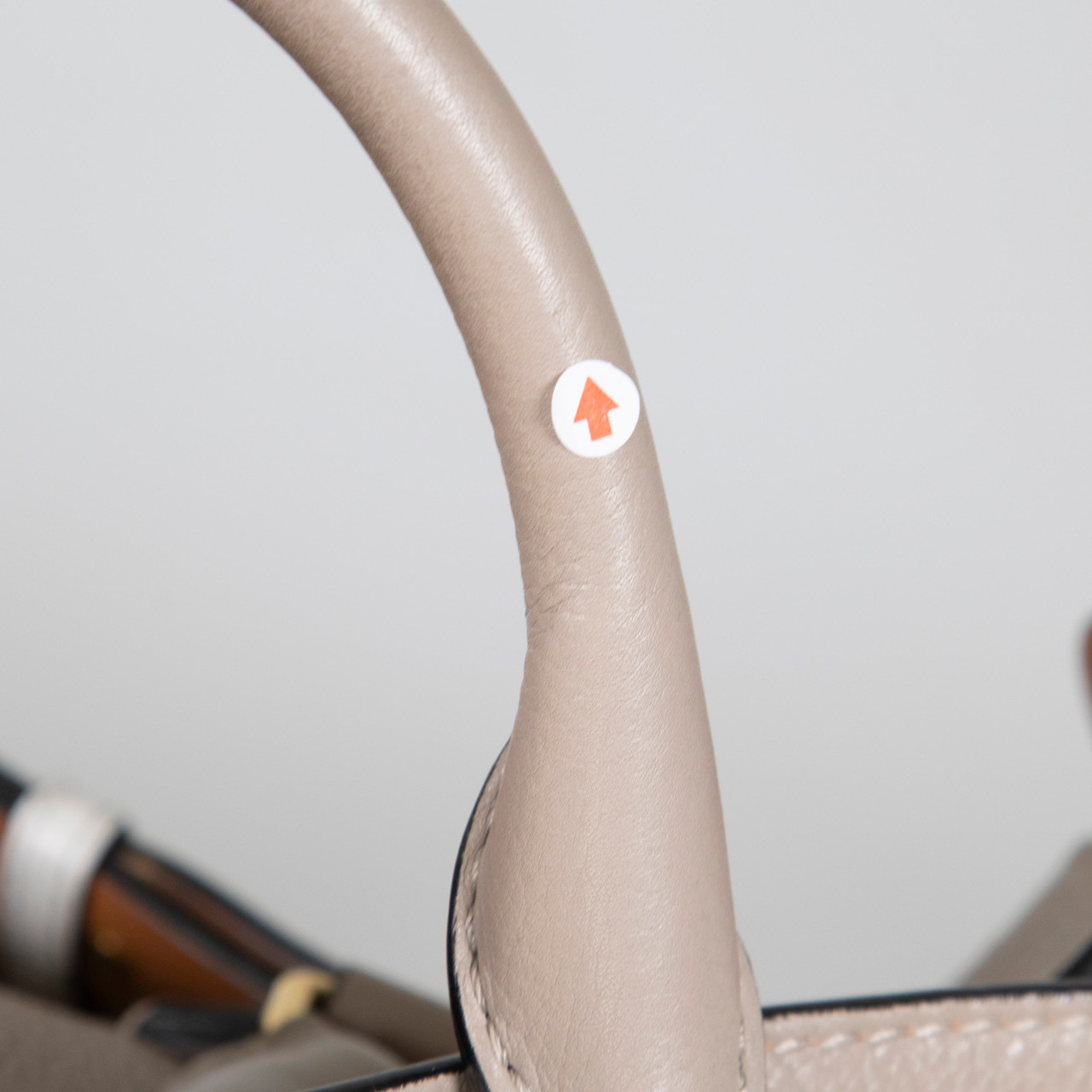 Burberry Grey Leather The Belt Bag