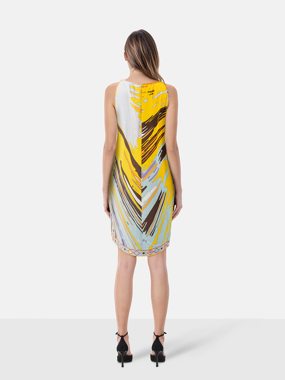 Emilio Pucci Abstract Patterned Mini Dress