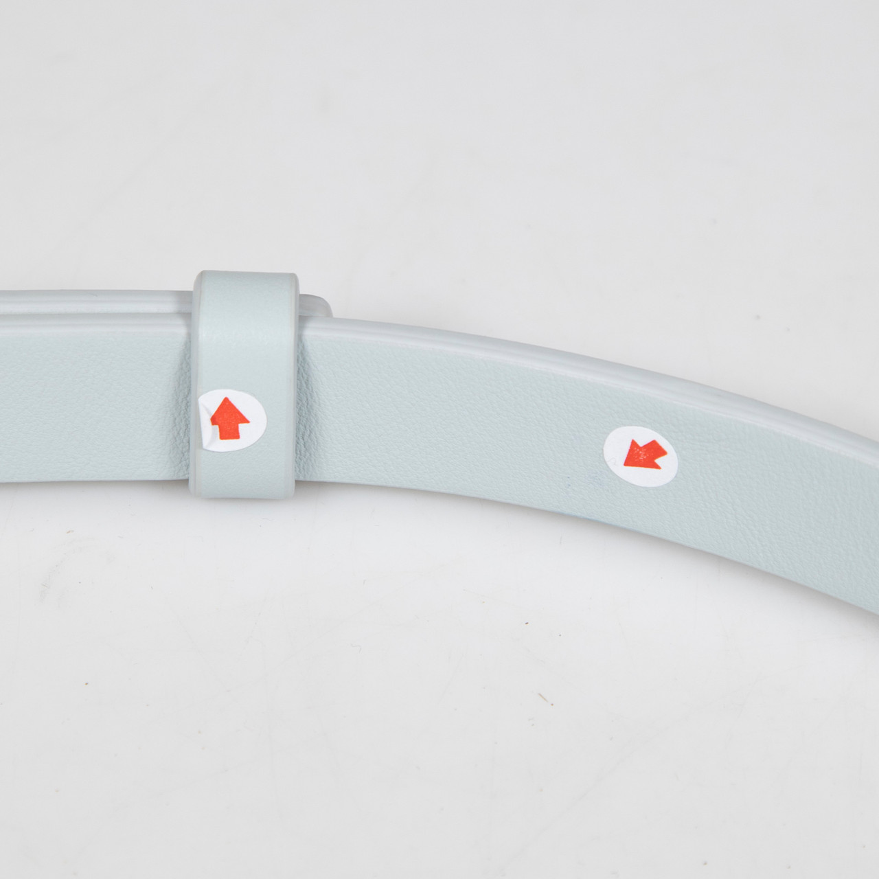 Dior Blue & White Leather CD Reversible Belt