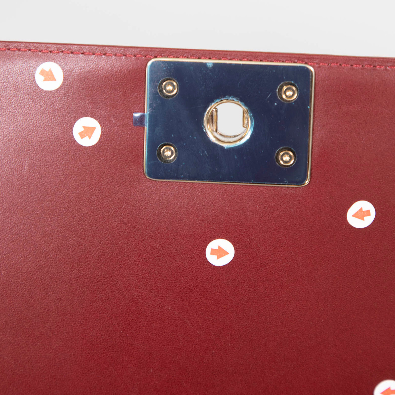 Chanel 2016 Burgundy Leather Quilted Boy Bag