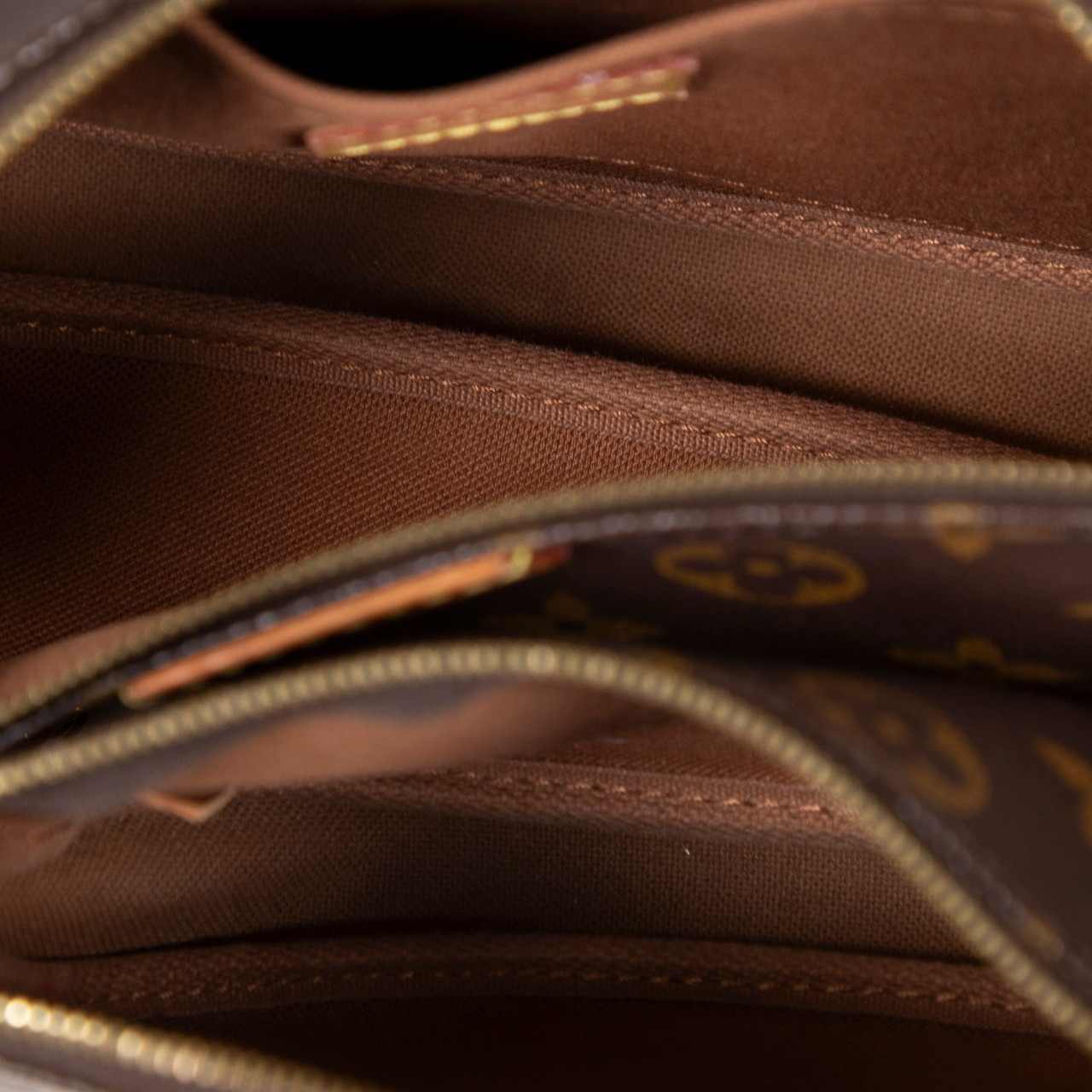 Louis Vuitton Brown Multi Pochette Accessoires Bag