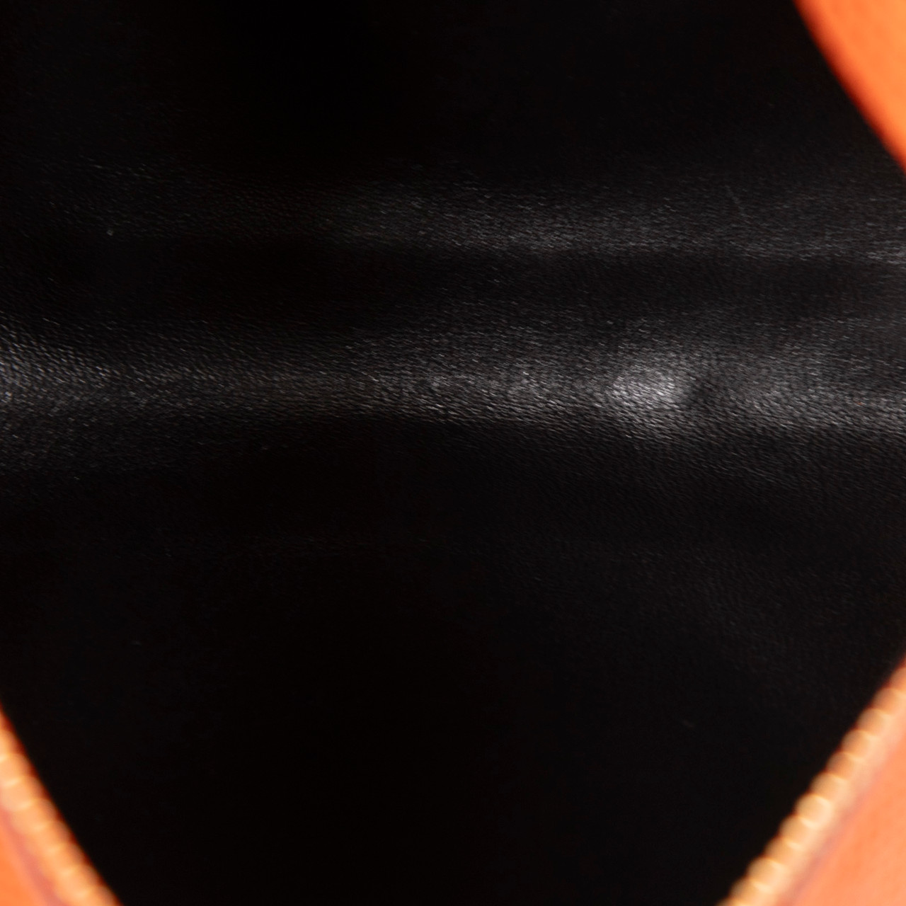 Loewe Orange Lizard T Pouch